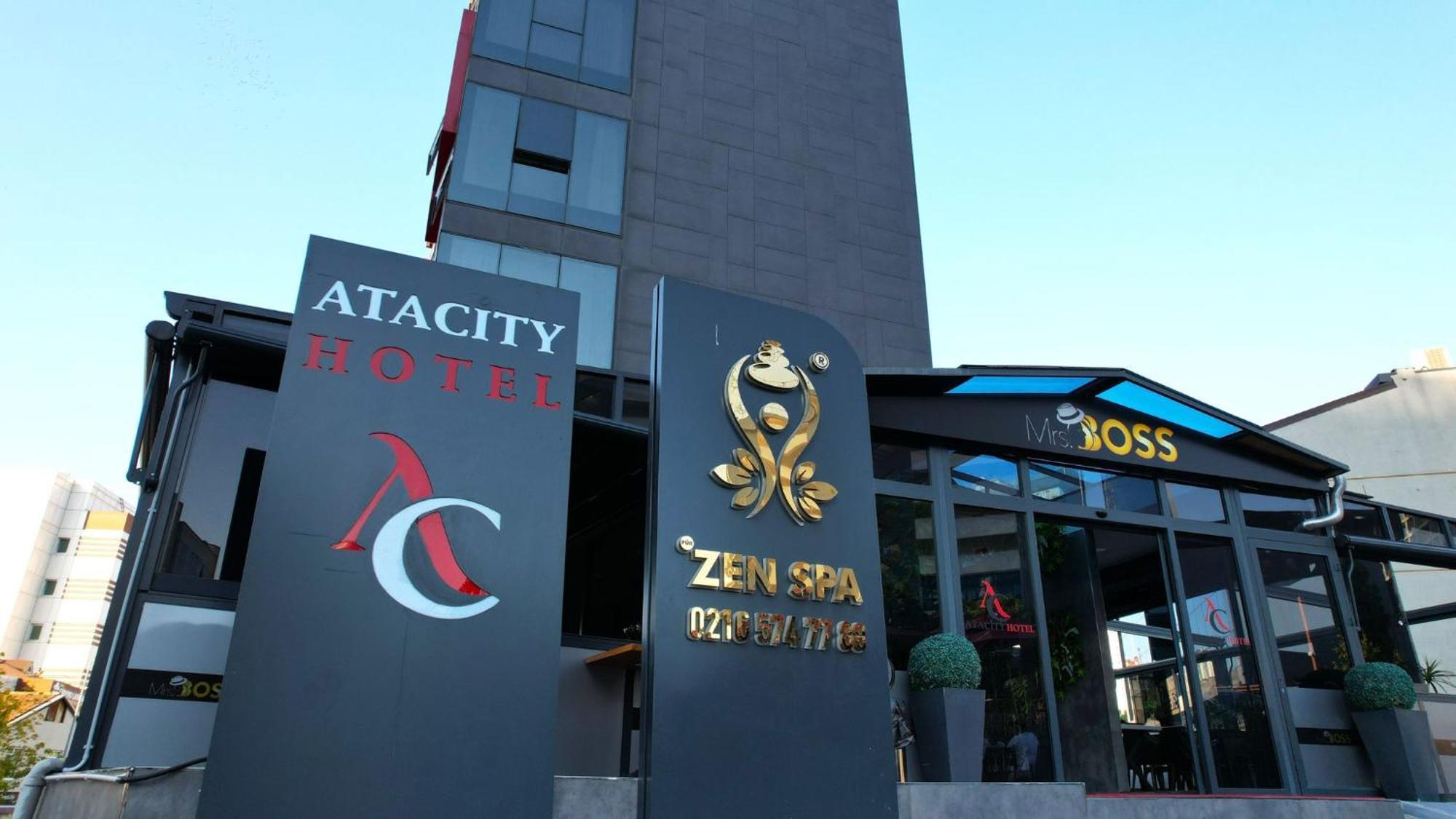 Atacity Hotel Стамбул Экстерьер фото